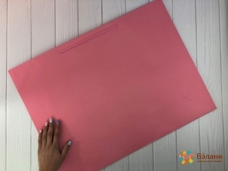 Geantă Cadou "o Culoare" Roz Xl