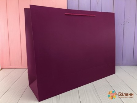 Geantă Cadou "o Culoare" Lila Xl