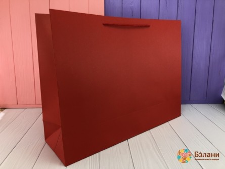 Geantă Cadou "o Culoare" Roșu L