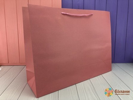 Geantă Cadou "o Culoare" Roz L