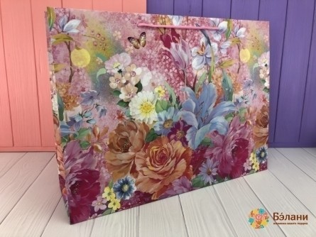 Geanta Cadou "mix Flori" Gradina L