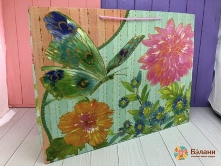 Geantă Cadou "primăvară" Fluture Xl