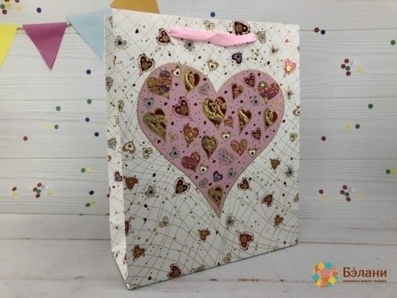 Pachet Cadou "fiecare Inimă" Albă M