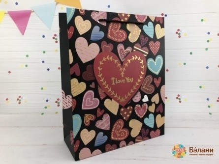 Pachet Cadou "heart Mix" Negru M