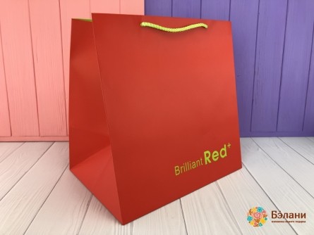 Geantă Cadou „Doar Culoare” Roșu M