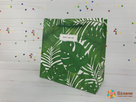 Geantă Cadou „Pădure” Verde M