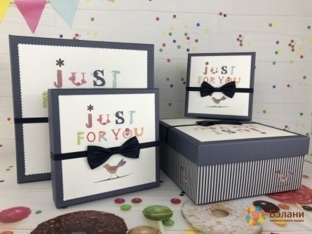 Cutie Cadou "in Love Bird" Bleumarin