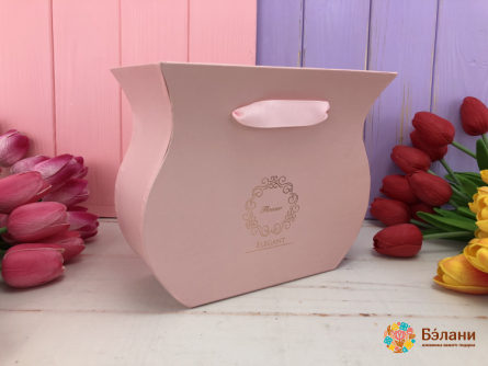 Cutie De Flori Elegant Roz