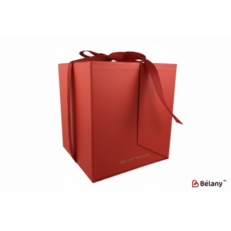 Cutie Cu Flori Roșu „Imperial”