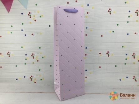 Pachet Pentru Sticla Liliac "divan"