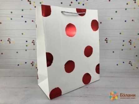 Saci Cadou "mazăre Oglindă" Roșu M