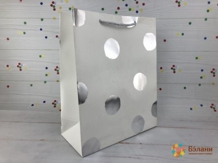 Saci Cadou "mazăre Oglindă" Argint M