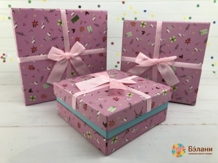 Cutie Cadou "petrecere" Roz