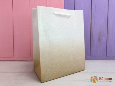 Geantă Cadou „Spațiu” Auriu L