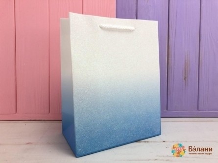 Geantă Cadou "spațiu" Albastru L