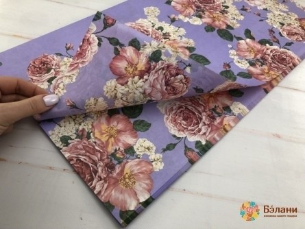 Muguri Luxuriante De Hârtie De Flori Liliac