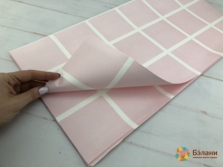 Pătrate De Hârtie De Flori Roz