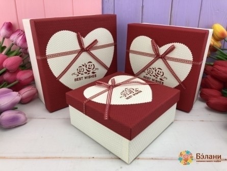 Cutie Cadou „Dragoste Înăuntru” Roșu