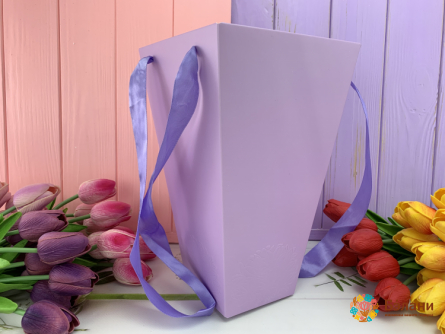 Cutie Pliantă Floristică „Dens” Liliac