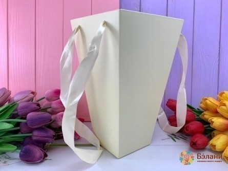 Cutie Floristică Pliantă "groasă" Vanilie