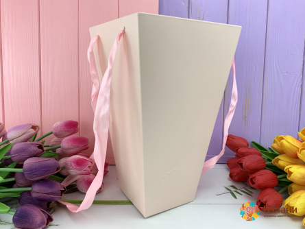 Cutie Floristică Pliantă "groasă" Roz