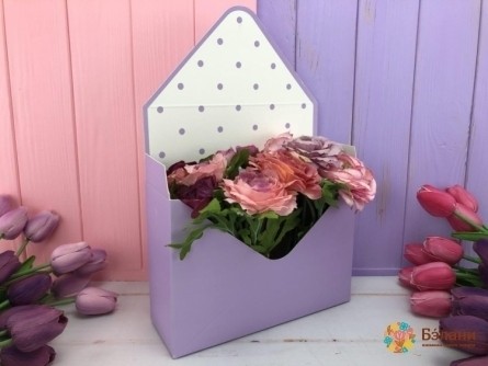 Plic Pliant Pentru Flori "scrieți" Liliac