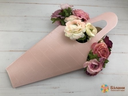 Pachet Pentru Flori "relief" Roz