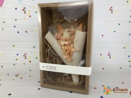 Compliment De Buchet "flori Întregi" Bej