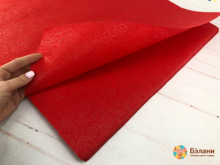 Flizelin Pentru Flori "rose" Roșu