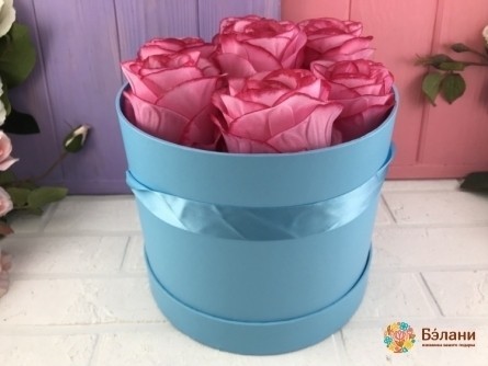 Cutie De Flori Albastru "glow" (2 Buc)