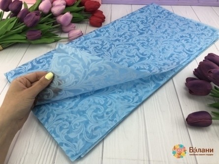 Flizelin Pentru Flori "frunze" Albastre