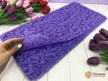 Flizelin Pentru Flori "frunze" Lila