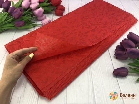 Flizelin Pentru Frunze Flori Roșii