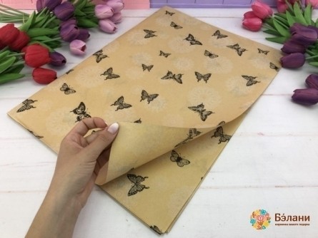 Hârtie De Flori "fluture"