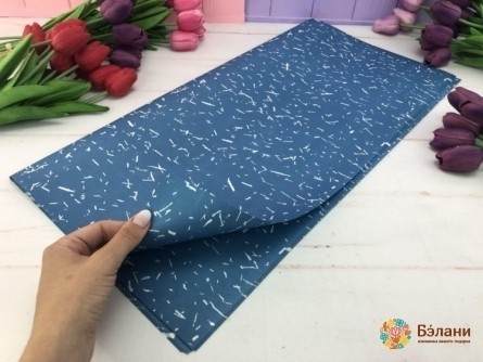 Hârtie Pentru Flori „Grâu” Albastru