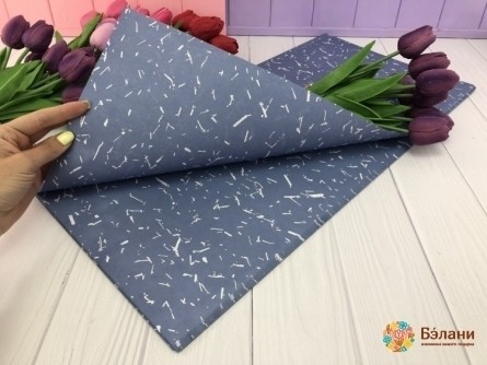 Hârtie Pentru Flori „Grâu” Albastru