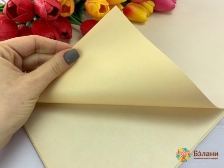 Hârtie „Dublu Față” De Piersic-Bej