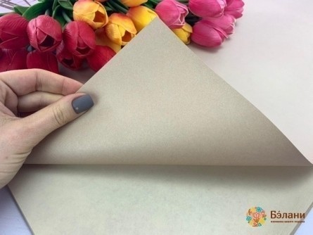 Hârtie „Cu Două Fețe” Maro-Bej