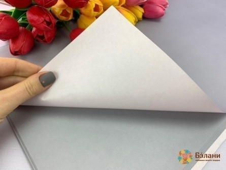 Hârtie „Cu Două Fețe” Roz-Grafit Decolorat