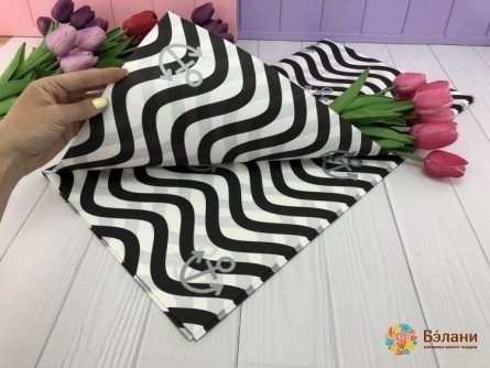 Ancorare Hârtie Cu Flori Negre