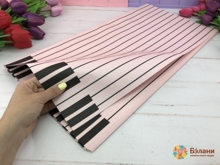 Hârtie Pentru Flori "piano" Pudră