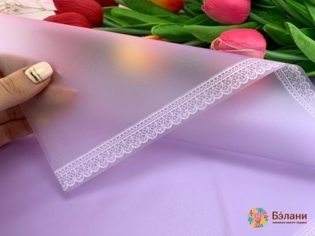 Hârtie De Urmărire Pentru Flori "kant Openwork" Liliac