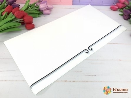 Hârtie De Urmărire Pentru Flori „Arabesque” Alb