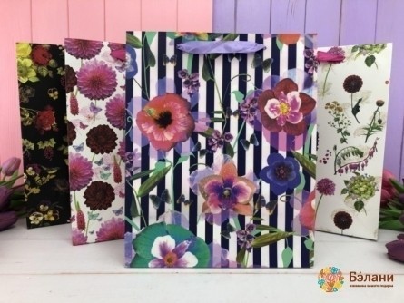 Ambalare Mix 4 Culori "flori" M