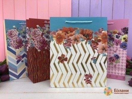 Ambalare Mix 4 Culori "figuri Flori" M