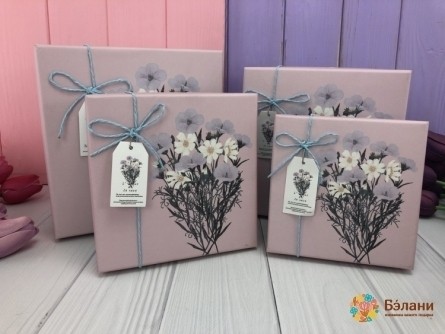 Cutie Cadou De Mentă "buchet"