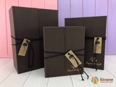 Cutie Cadou Cu Usi "ciocolata"