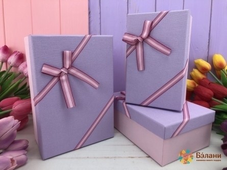 Cutie Cadou Liliac „Delicat”