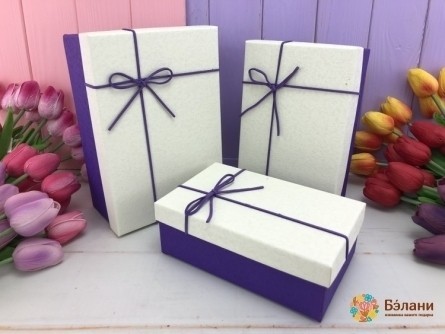 Cutie Cadou „Style” Alb