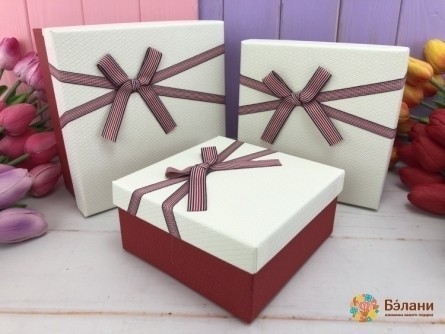 Cutie Cadou Alb „Simplu”